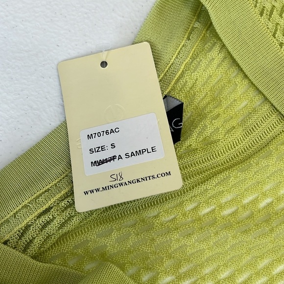 Ming Wang Sz S Duster Cardigan Patterned Knit NWT - Picture 4 of 10